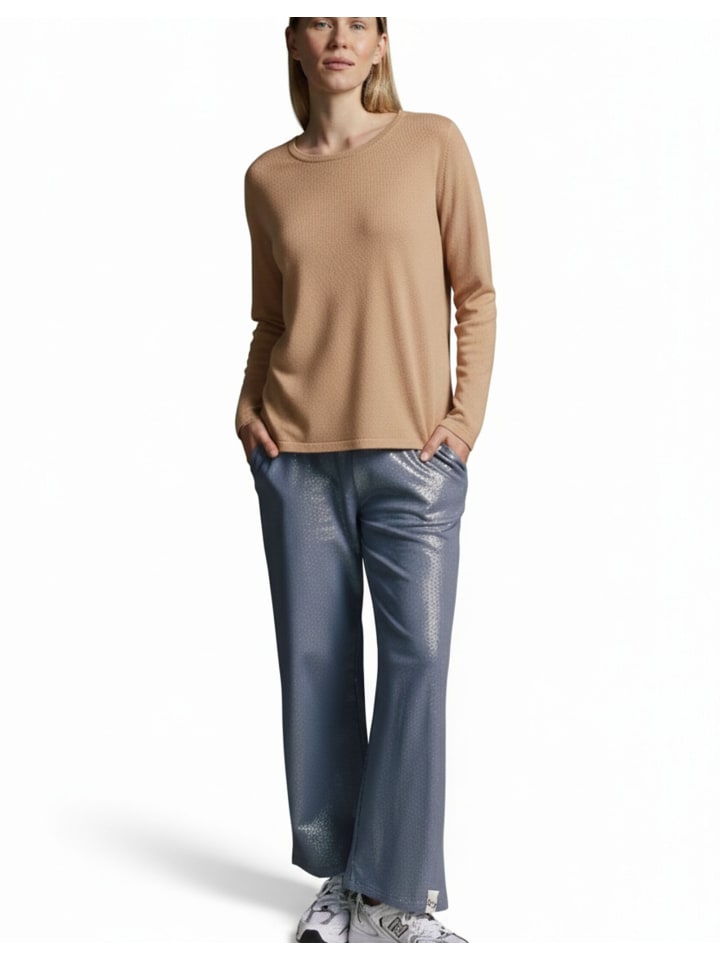 

Рубашка с длинными рукавами из древесного меланжа Cotton Candy