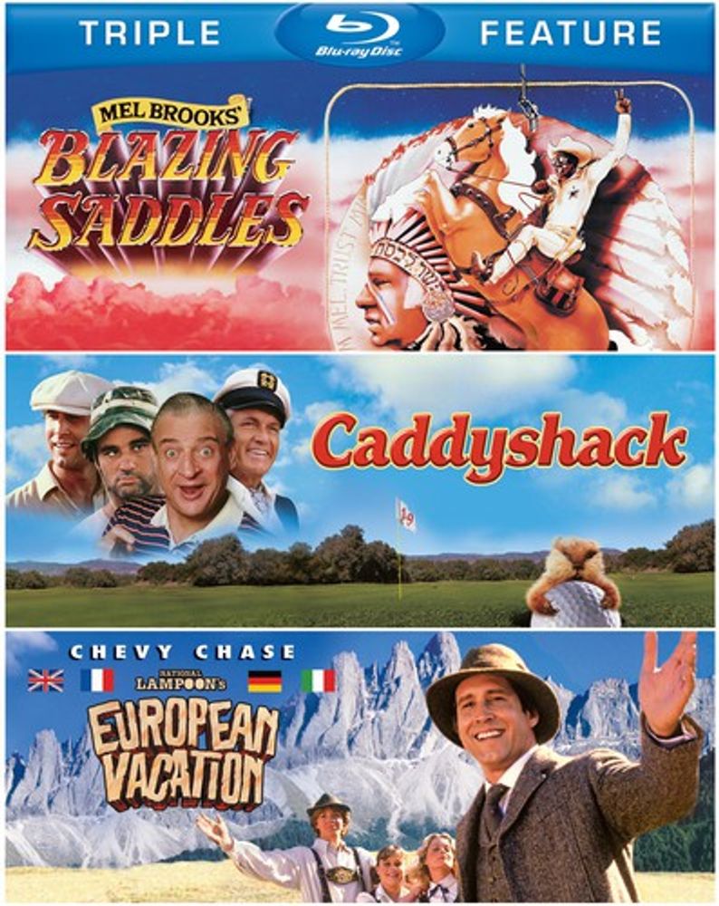 

Диск Blu-ray Blazing Saddles / Caddyshack / European Vacation