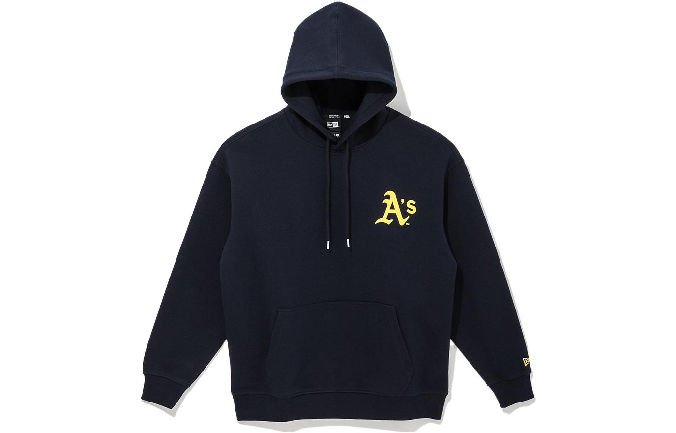 

New Era Толстовка мужская темно-синяя с капюшоном Moderate Regular, Синий, New Era Толстовка мужская темно-синяя с капюшоном Moderate Regular