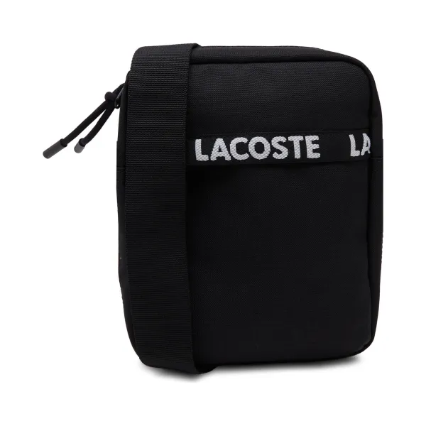 

Сумка через плечо Lacoste, черный
