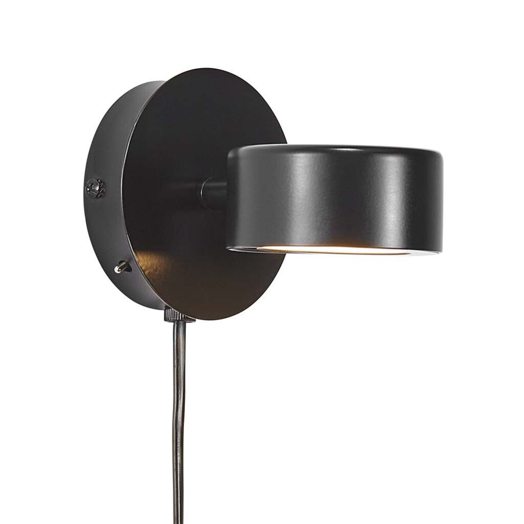 

Настенный светильник Clyde Ø 8,5 см с диммером Moodmaker черный Nordlux