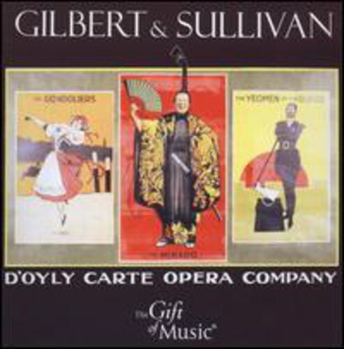 

CD диск D'Oyly Carte Opera Company: Gilbert & Sullivan