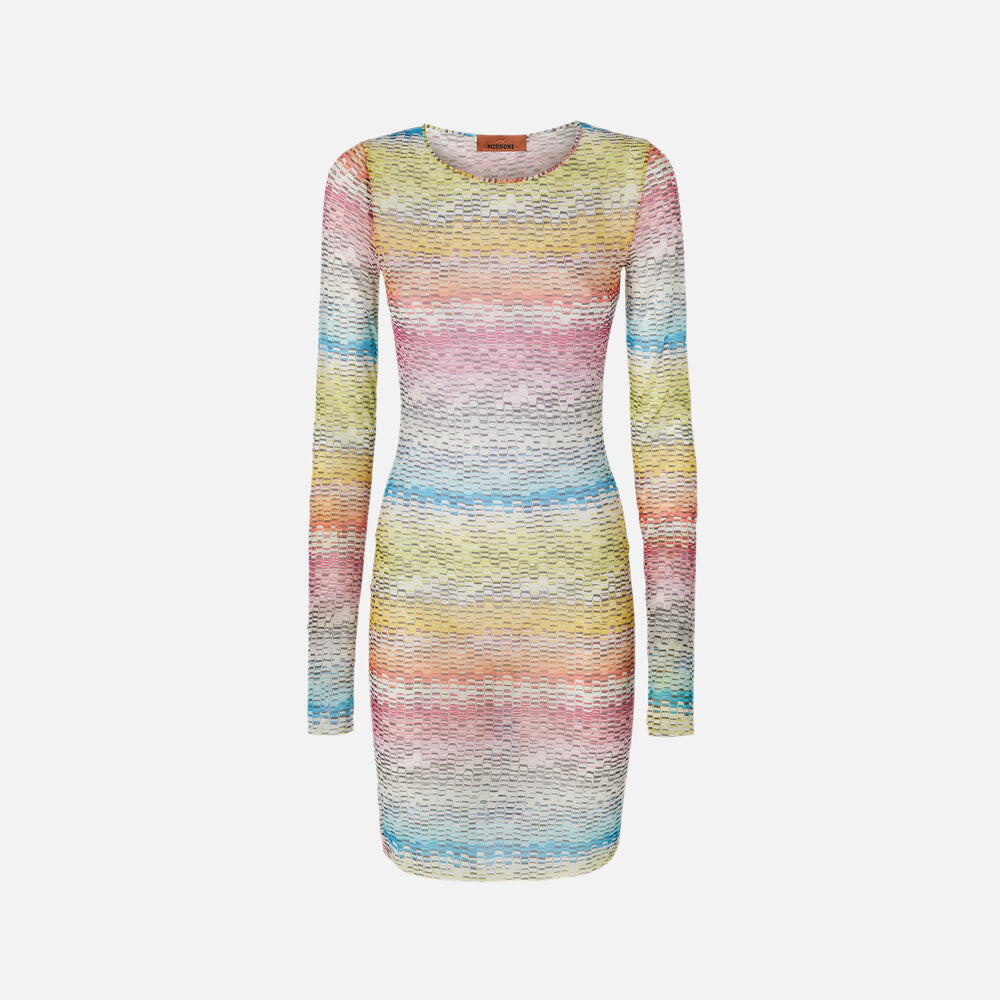 

Рубашка Missoni Long Sleeve T Shirt Dress, цвет Multi Microwave