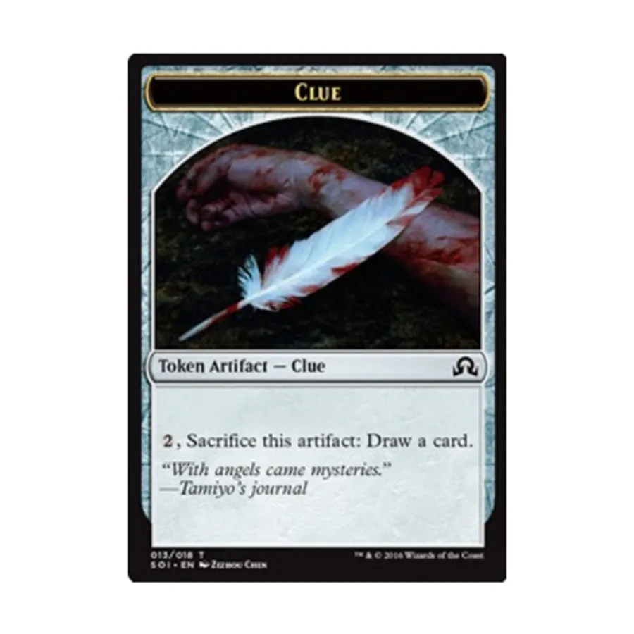 

CCG Подсказка № 13 — Жетон (T), MTG - Shadows Over Innistrad