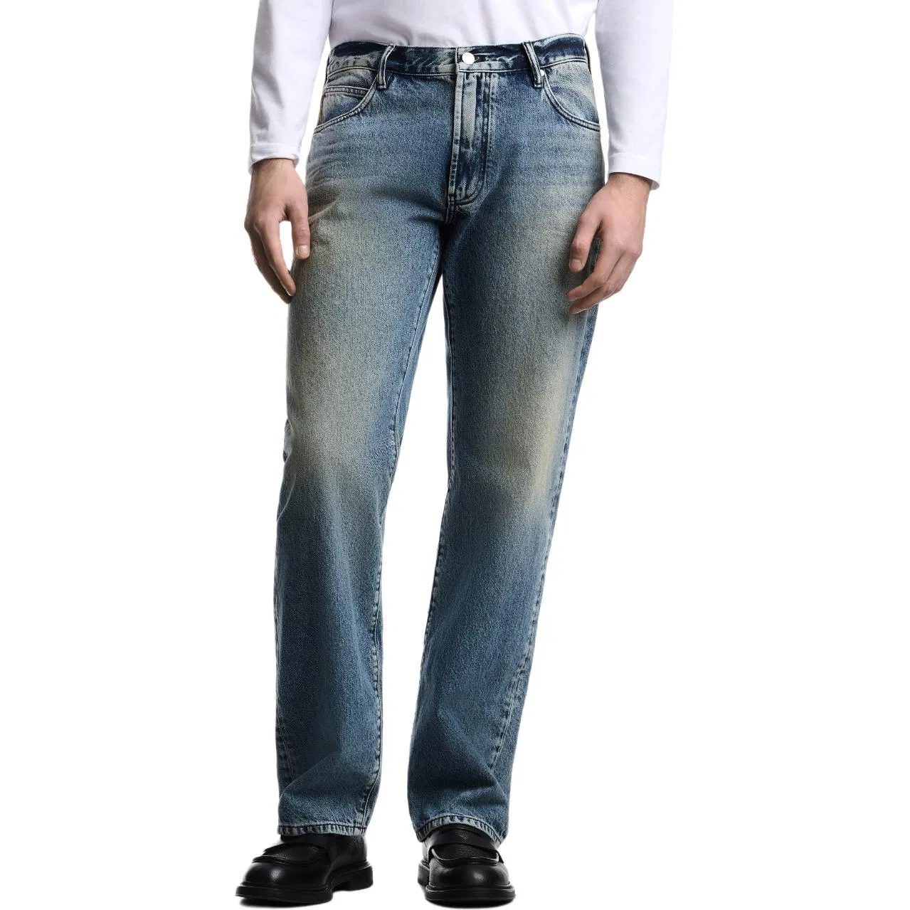 Джинсы Emporio Armani Men's Blue — фото 3