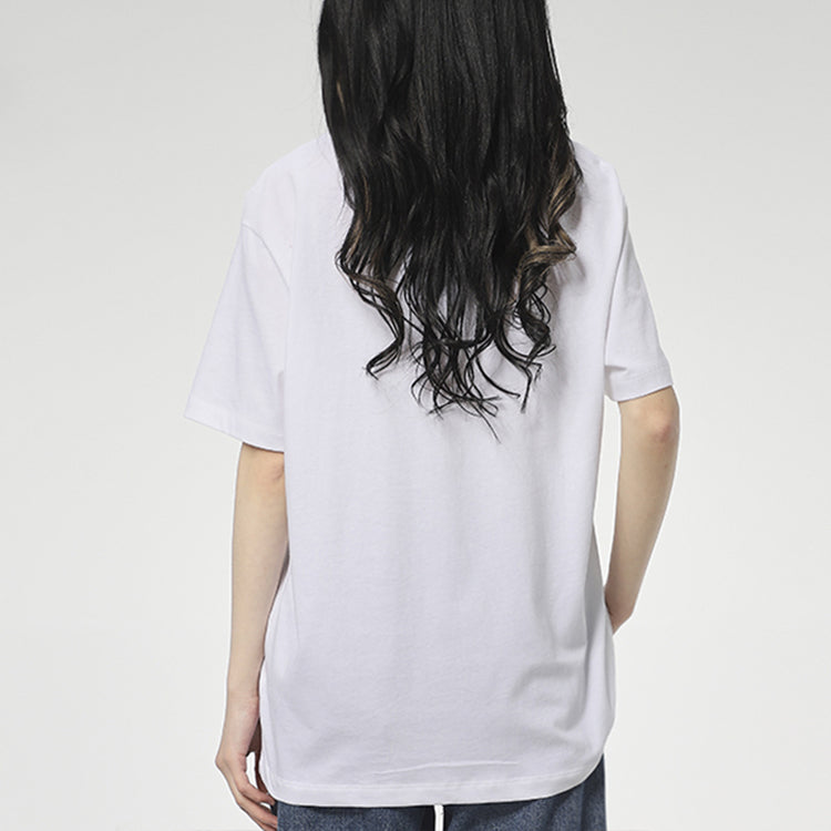 Футболка (WMNS) Nike Air Logo Casual Sports Short Sleeve White T-Shirt — фото 3