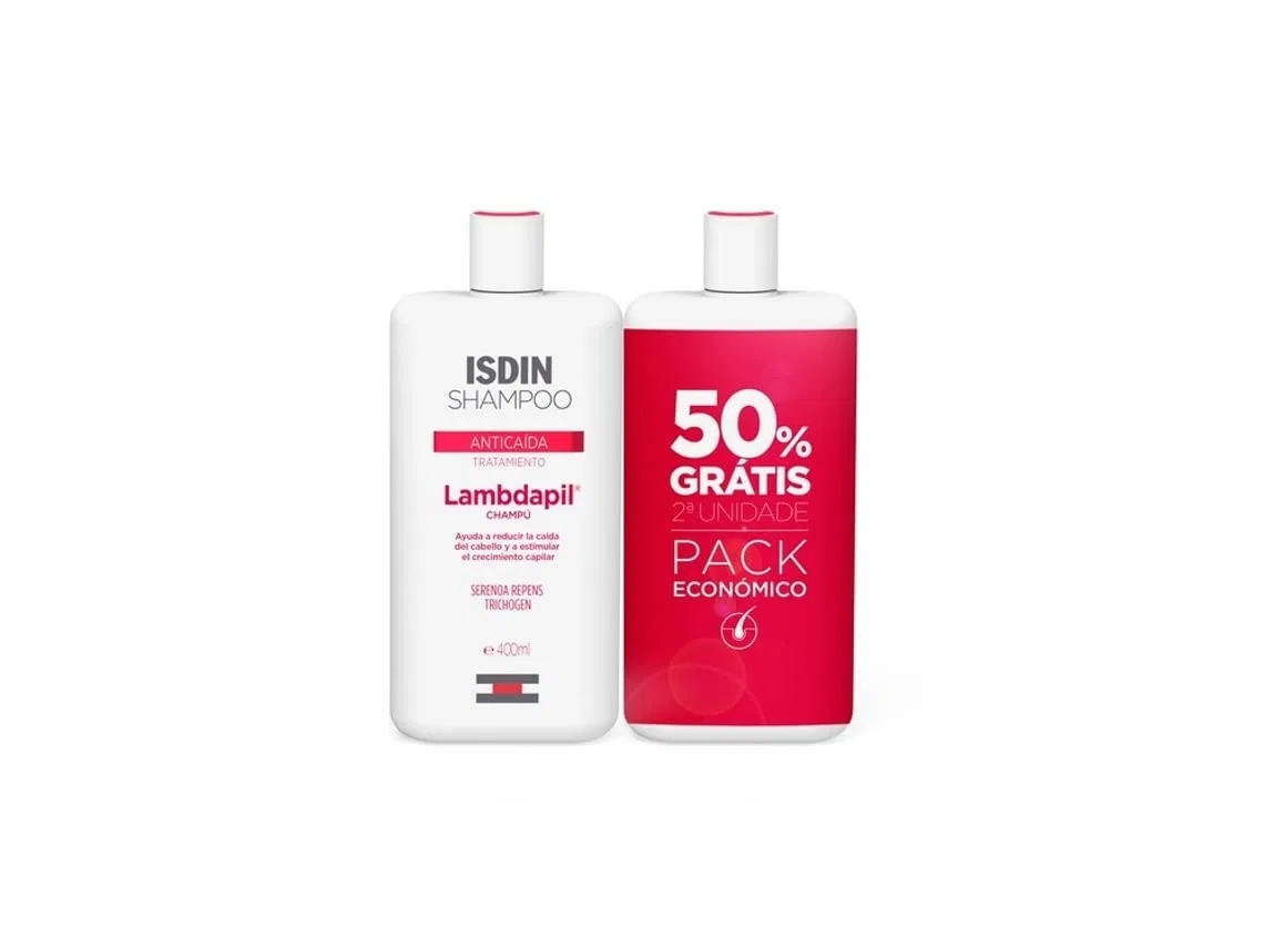 Шампунь против выпадения волос «Lambdapil Anti-Hair» 2 x 400 мл от ISDIN