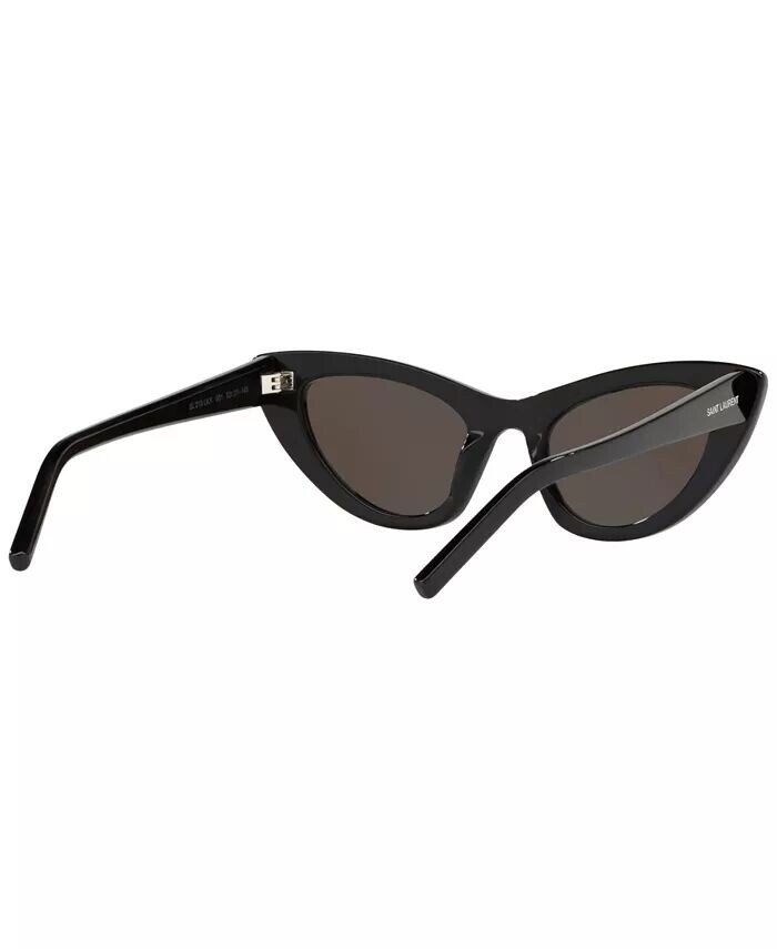 Женские солнцезащитные очки SL 213 Lily YS000090 Saint Laurent, черный — фото 2