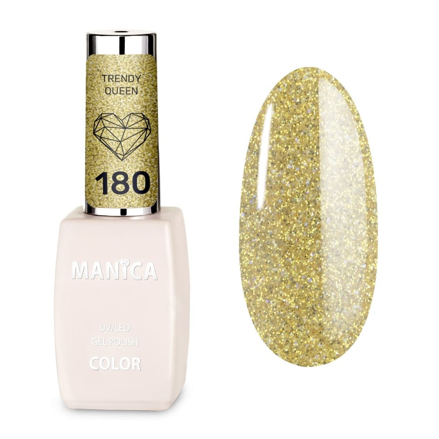 

Гибридный светодиодный/УФ-лак для ногтей Manica 10 мл - Trendy Queen - 180