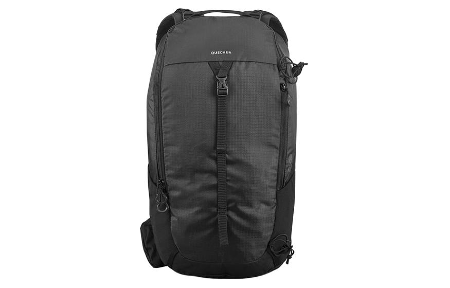 

Рюкзак из полиэтилентерефталата унисекс DECATHLON, Obsidian Black