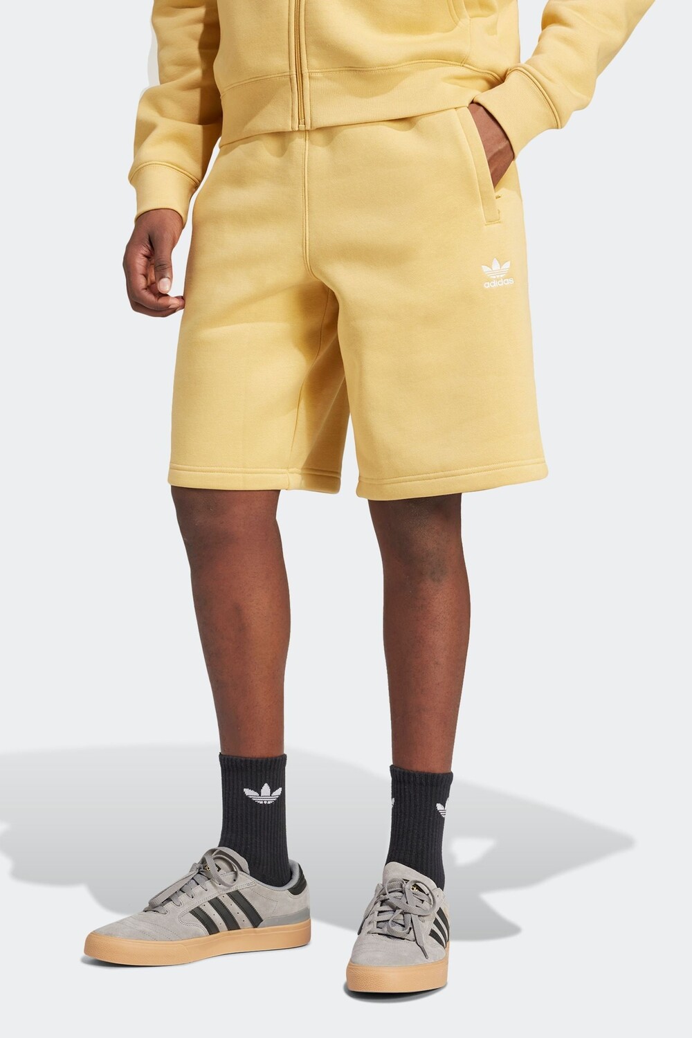 

Шорты Trefoil Essentials Adidas Originals, бежевый