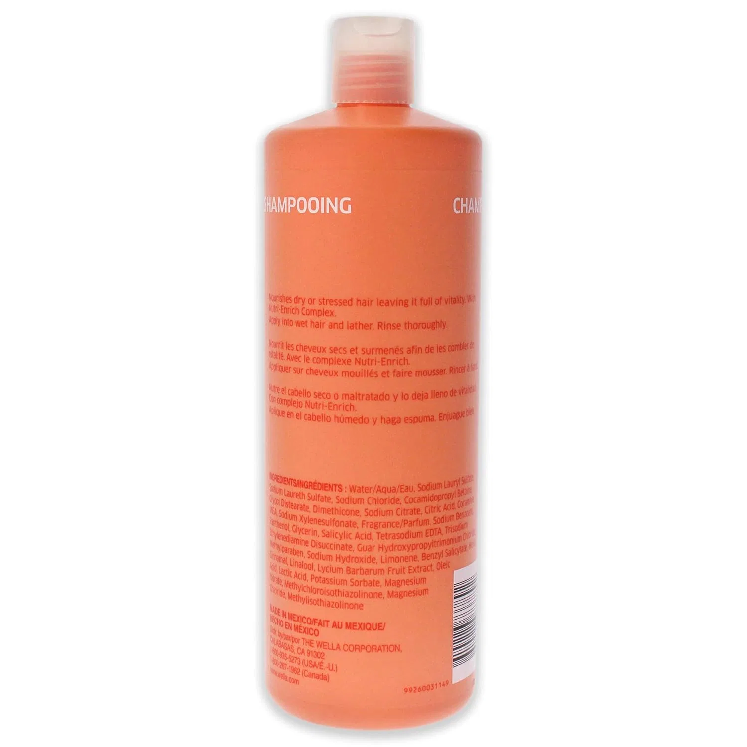 Глубоко питательный шампунь «Invigo Nutri-Enrich» от Wella Professionals Wella Professionals — фото 2