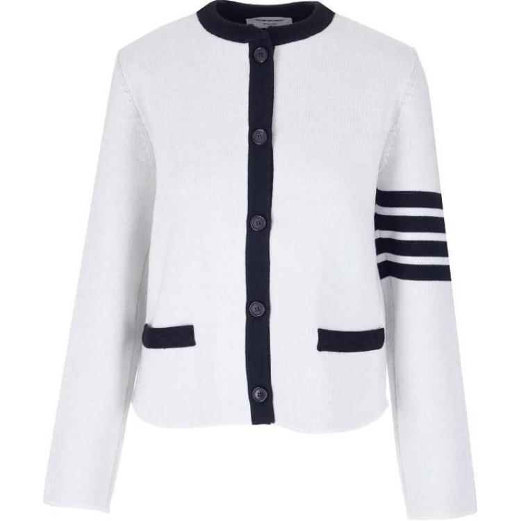 

THOM BROWNE Топ женский белый