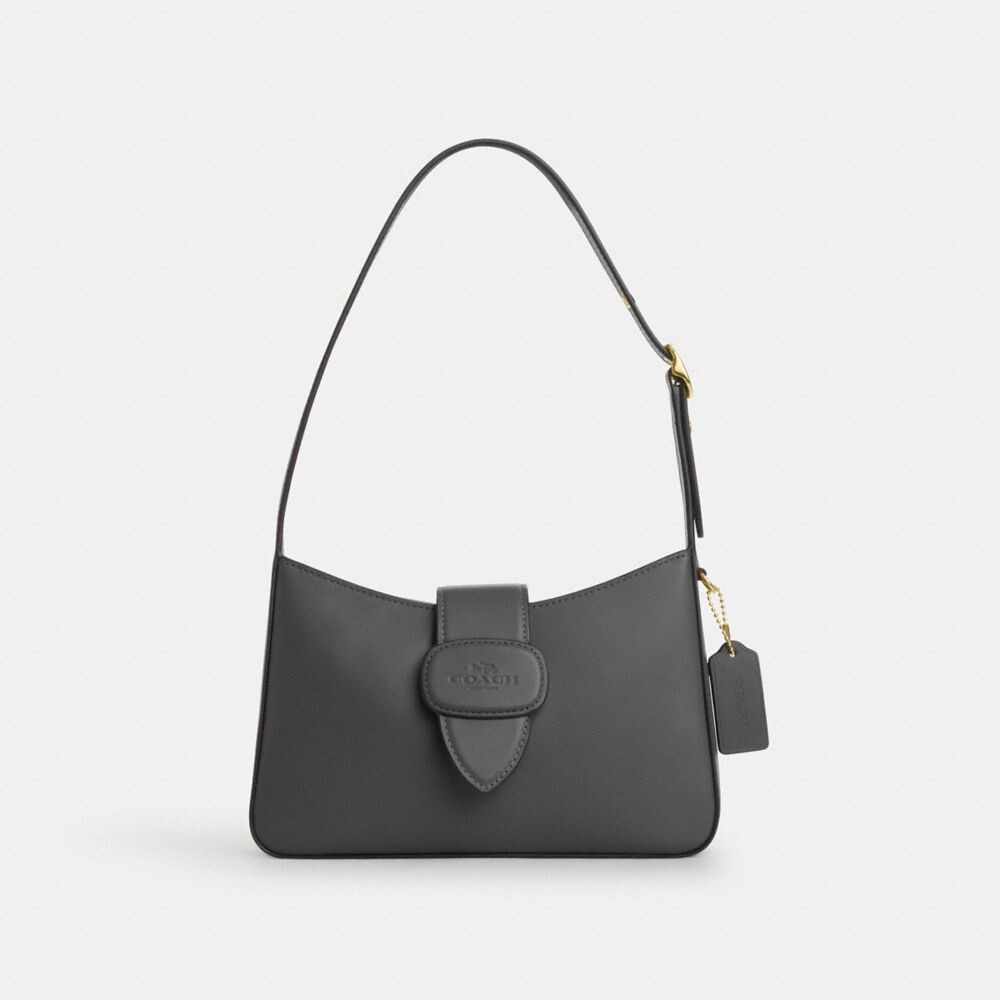 

Сумка через плечо Eliza с застежкой-молнией COACH, цвет gold/charcoal, Черный, Сумка через плечо Eliza с застежкой-молнией COACH, цвет gold/charcoal