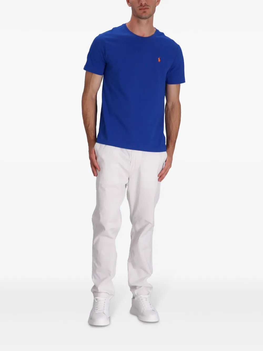 Футболка с вышивкой Polo Pony POLO RALPH LAUREN, синий — фото 2