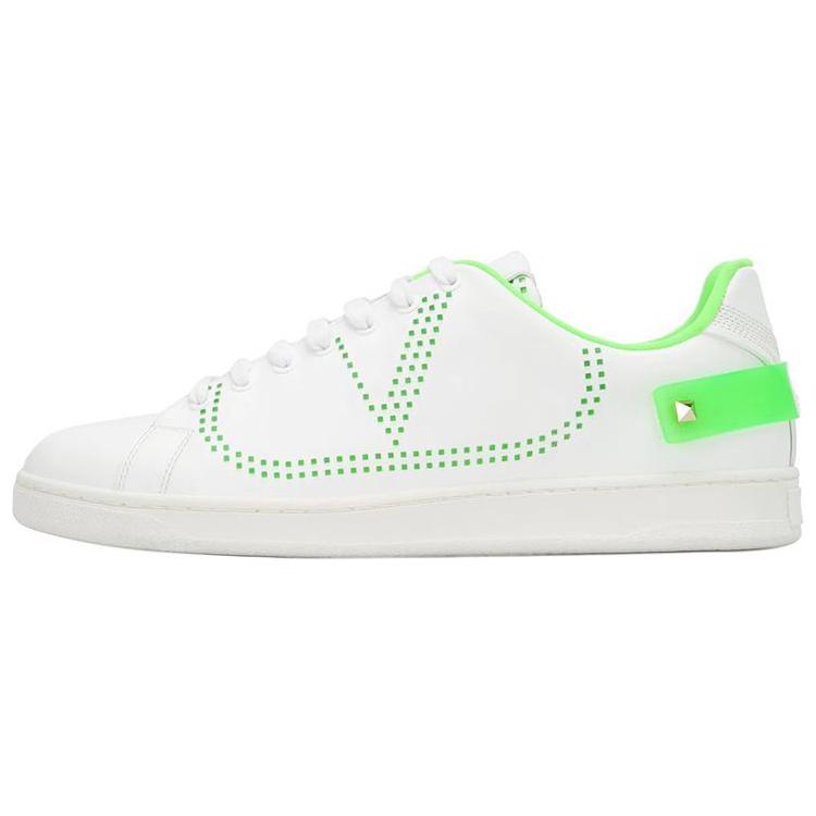 

Valentino Кроссовки для скейтбординга Backnet, мужские, низкие, белые, зеленые