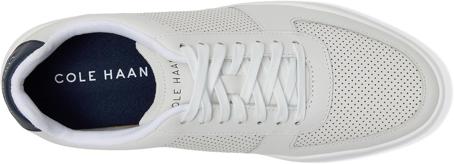Мужские кроссовки Cole Haan Grand Crosscourt Modern с перфорацией, белый — фото 3