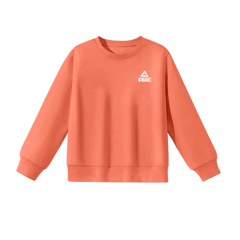 Детский свитшот PEAK Warm Orange/PK Small Logo