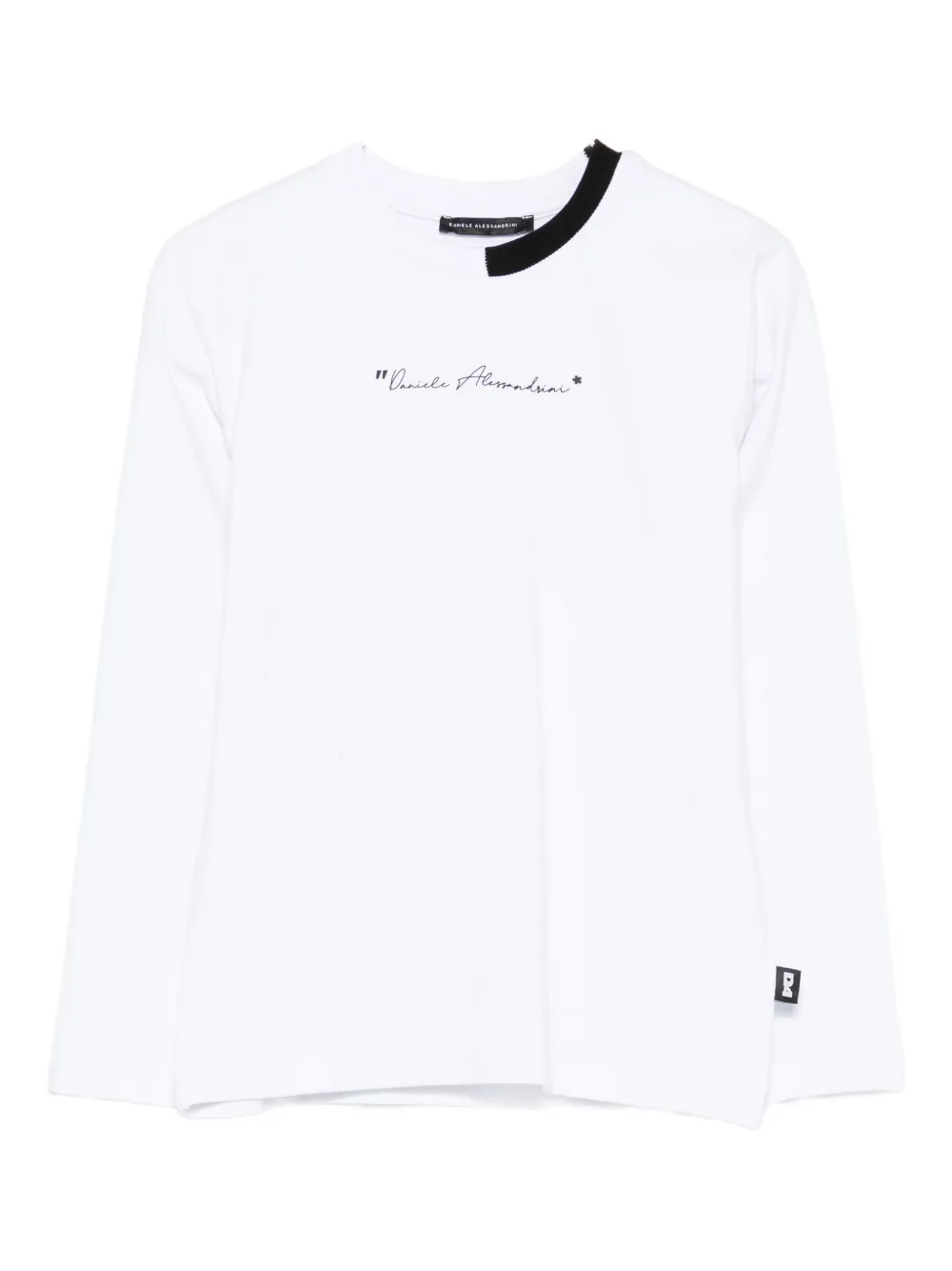 

Футболка с графическим принтом Daniele Alessandrini Kids, белый