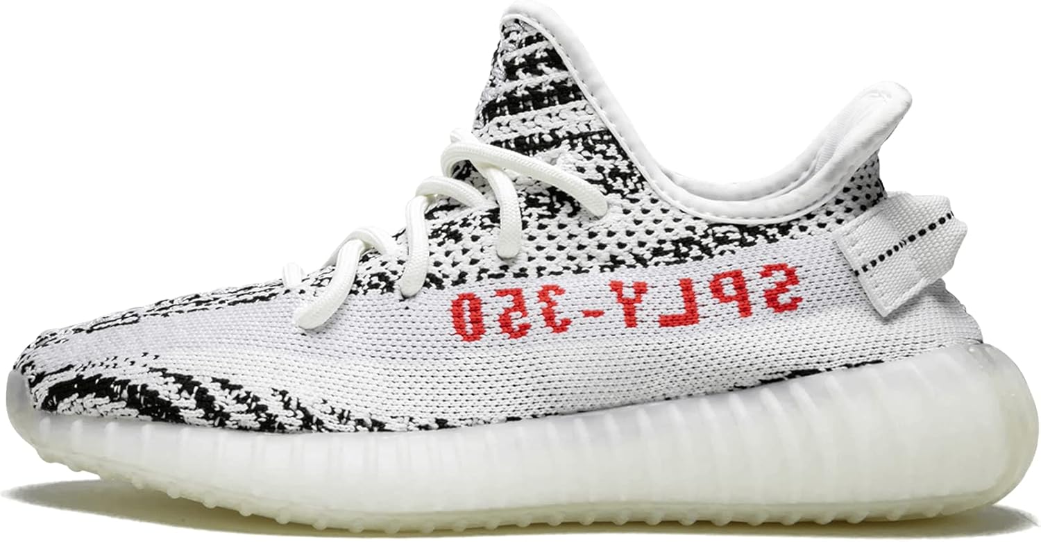 

Мужские кроссовки Adidas Yeezy, белый/черный/красный