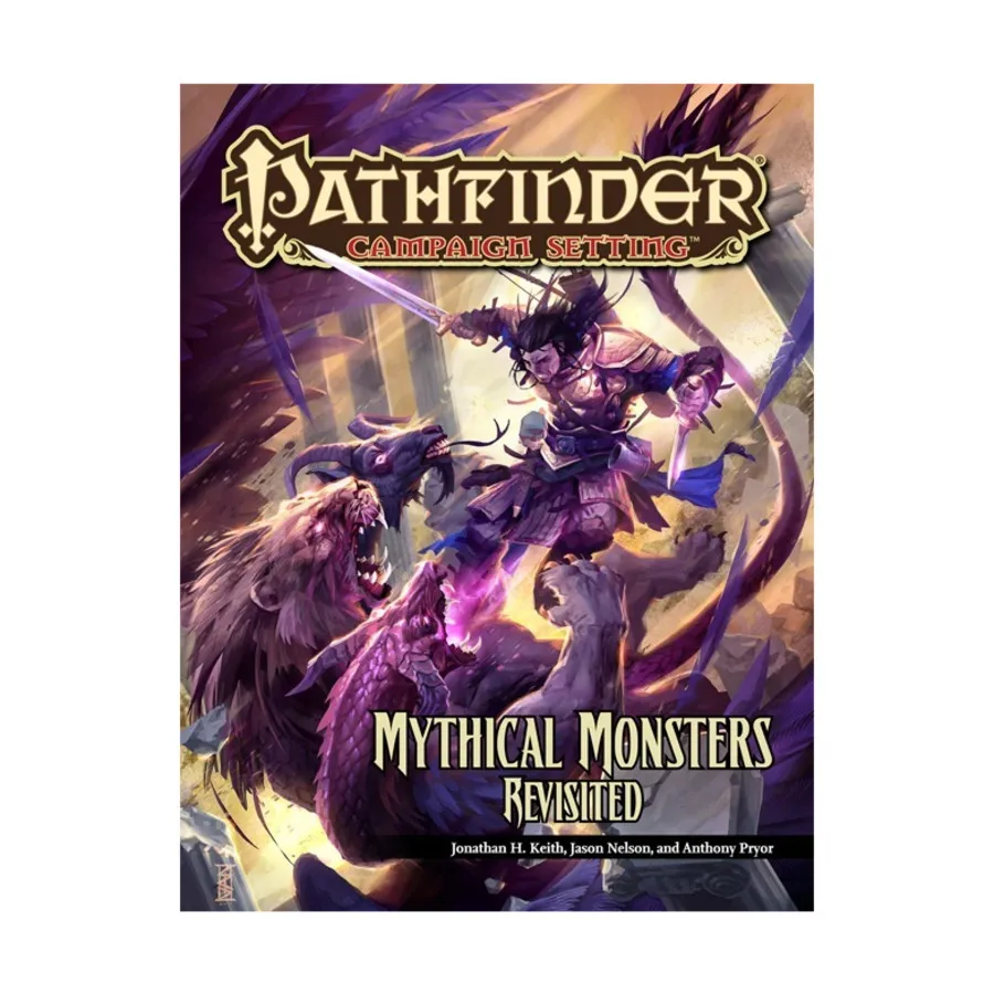 

Mythical Monsters Revisited, Pathfinder Roleplaying Game (1st Edition) - Campaign Setting - Monster Guides, мягкая обложка