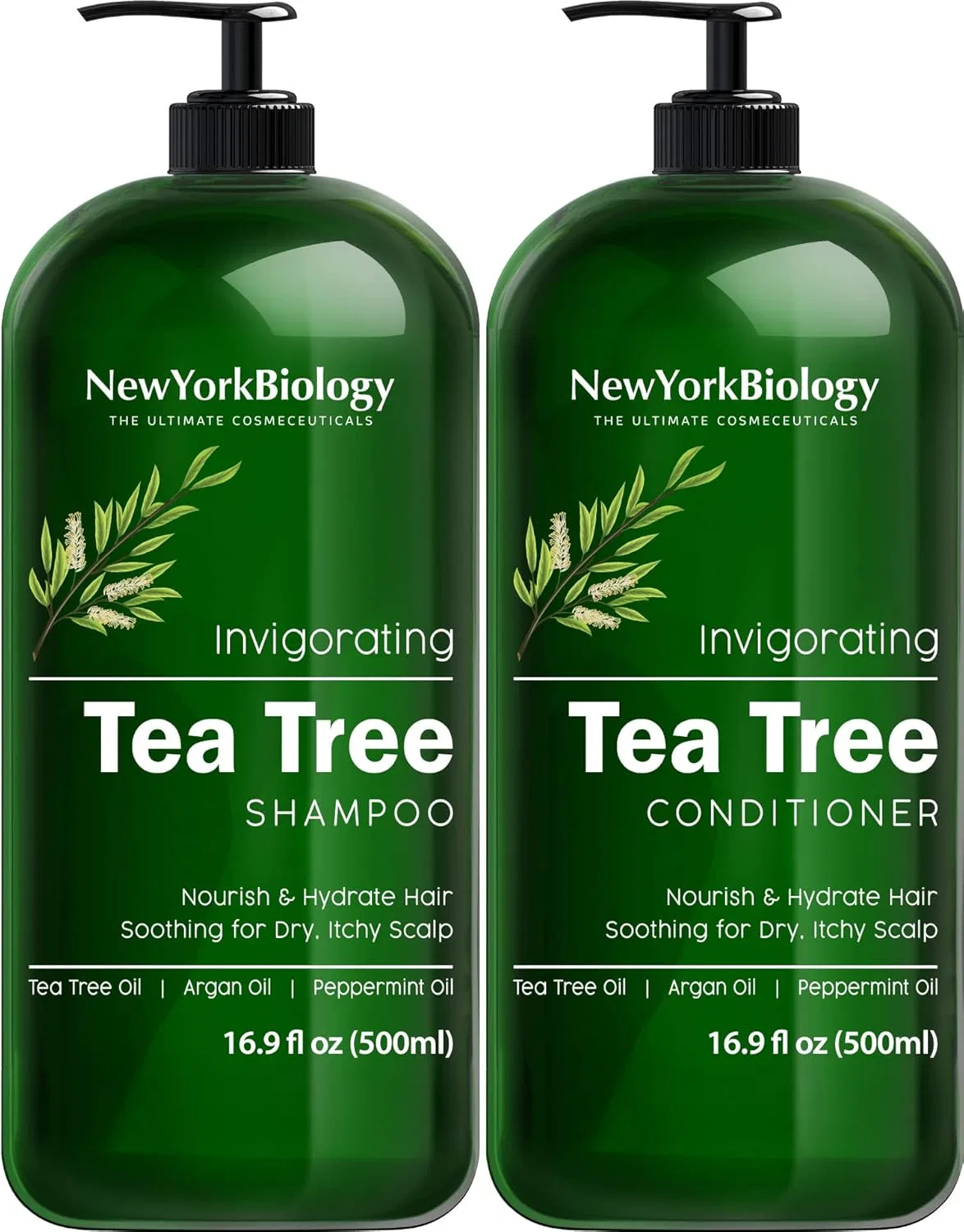 Набор шампунь и кондиционер с маслом чайного дерева от New York Biology New York Biology The Ultimate Cosmeceuticals