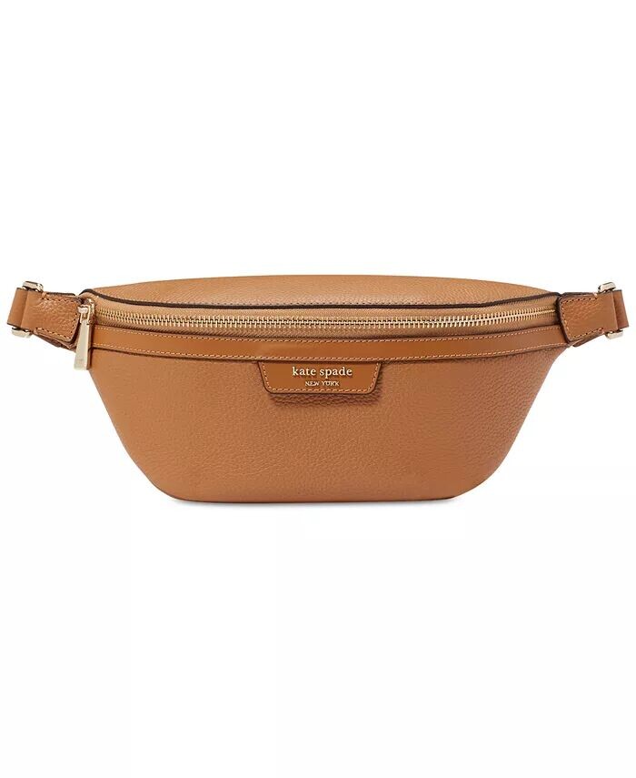 

Поясная сумка Hudson из шагреневой кожи Kate Spade New York, белый