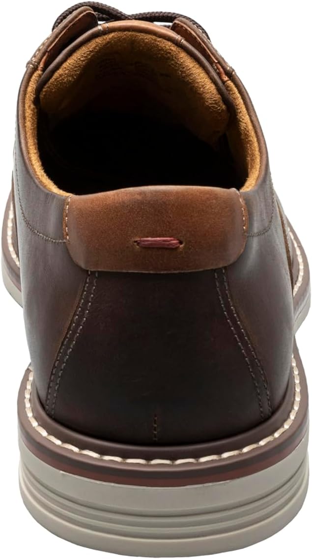 Мужские оксфорды Florsheim Neufeld с простым носком, коричневый — фото 4