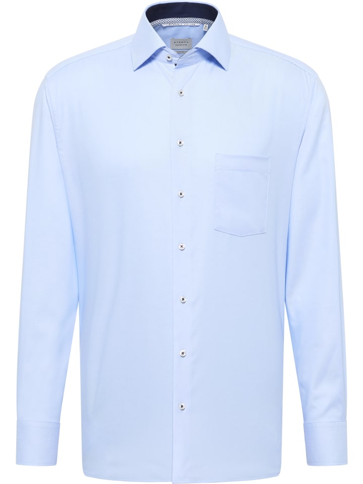 

Eterna Рубашка MODERN FIT светло-голубого цвета