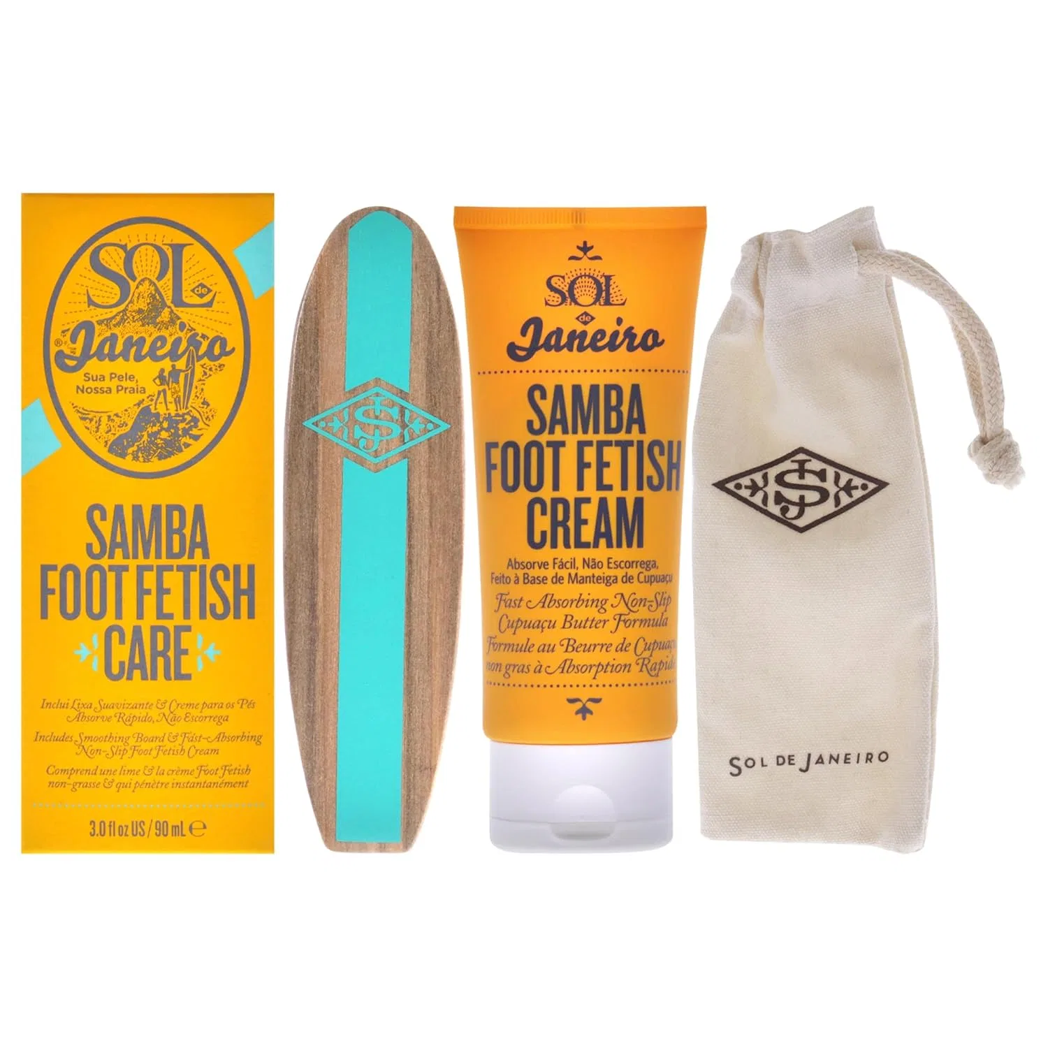Крем для ног «Samba Foot Fetish Cream» 90 мл от SOL DE JANEIRO Sol De Janeiro