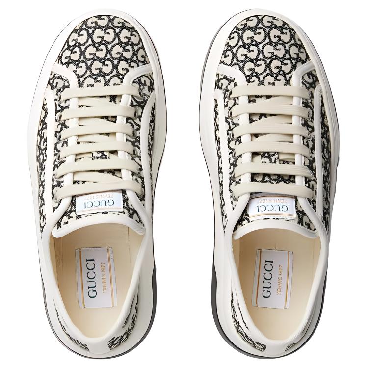 Женские кроссовки Gg 'Ivory Black' GUCCI — фото 2