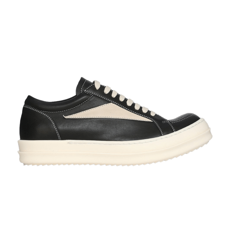 Кроссовки Rick Owens Wmns Hollywood Vintage Low 'Black Milk', черный