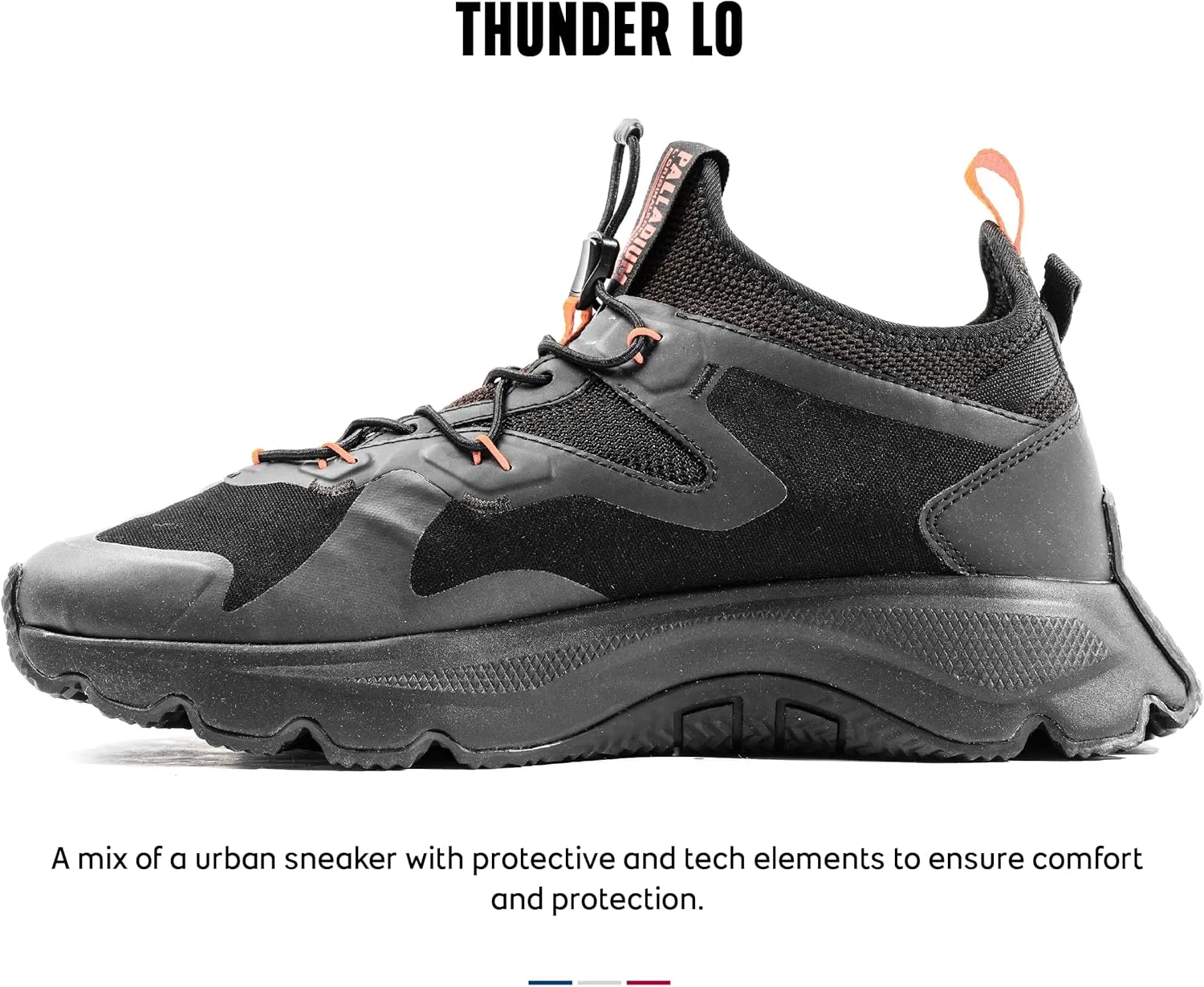 Мужские кроссовки Palladium Thunder Lo, Black — фото 4