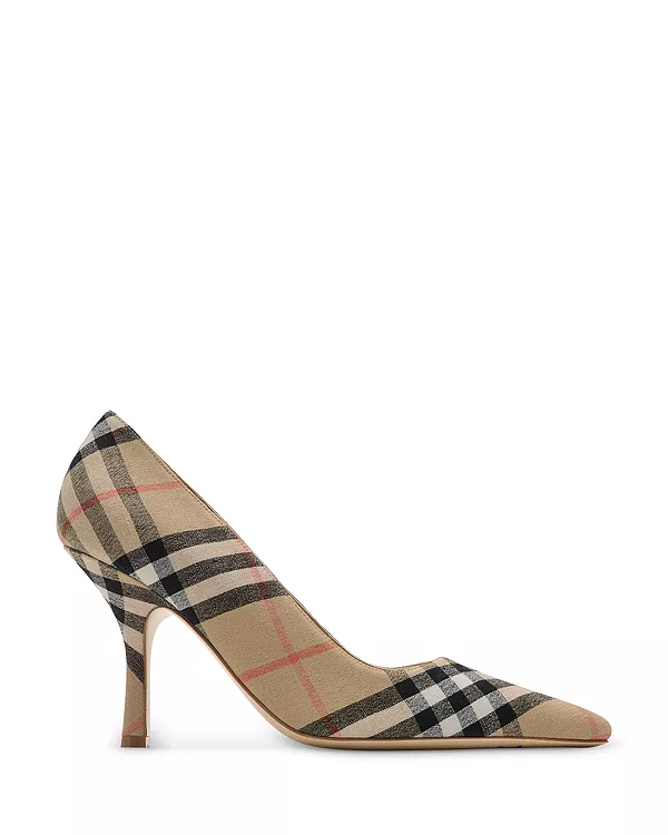 Женские туфли-лодочки Burberry, бежевый