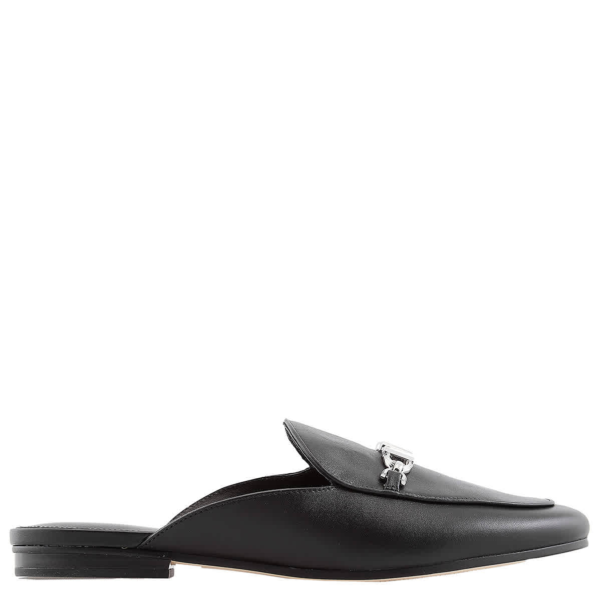 Michael Kors Black Tiffanie кожаные мюли