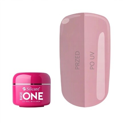 

Гель для ногтей Silcareuv Base One Cover Темный 5 г