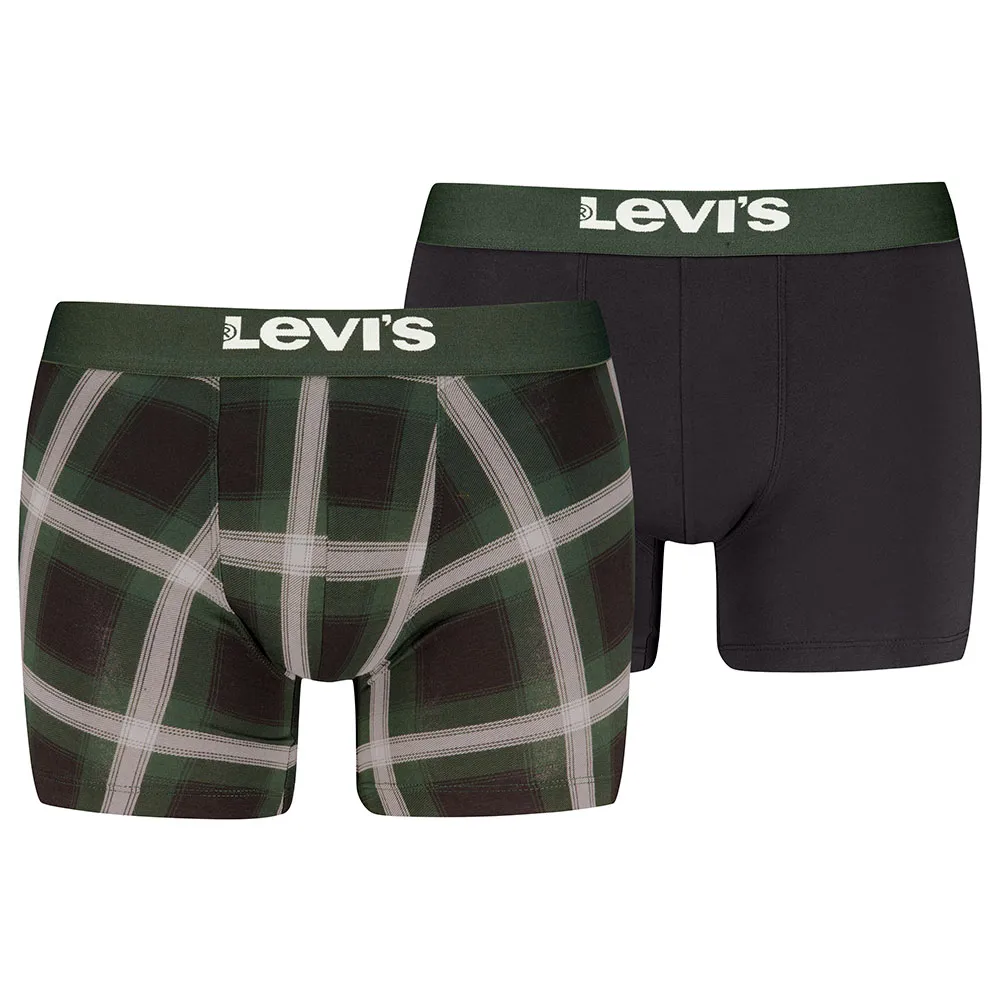 

Боксеры 2 шт Levi's Argyle Brief boxers 2 units, зеленый