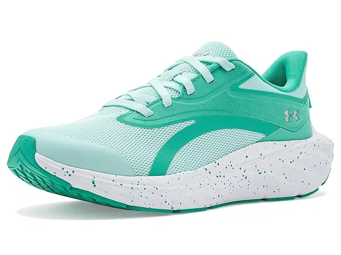 Кроссовки беговые Ascend Under Armour Kids, Refresh Mint/Green Mode/Metallic Silver — фото 2