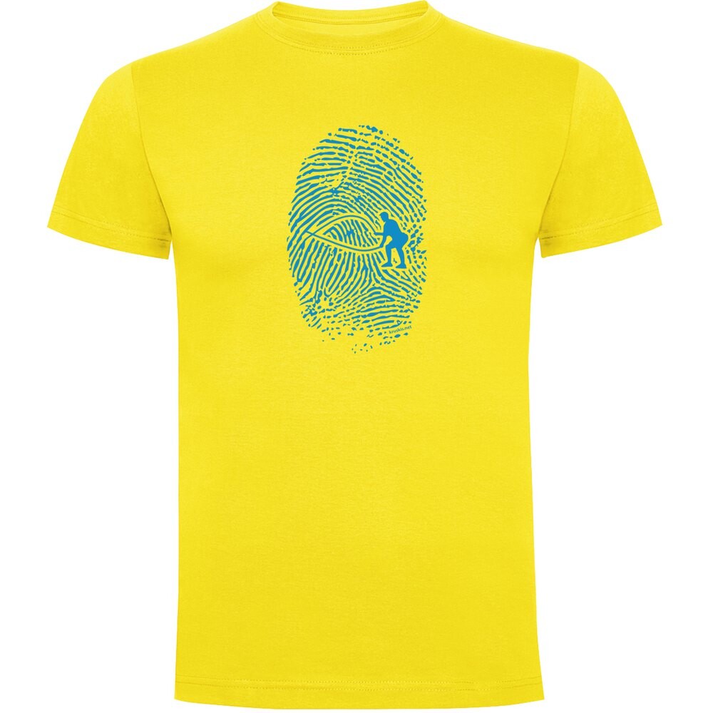 

Футболка Kruskis Crossfit Fingerprint, желтый