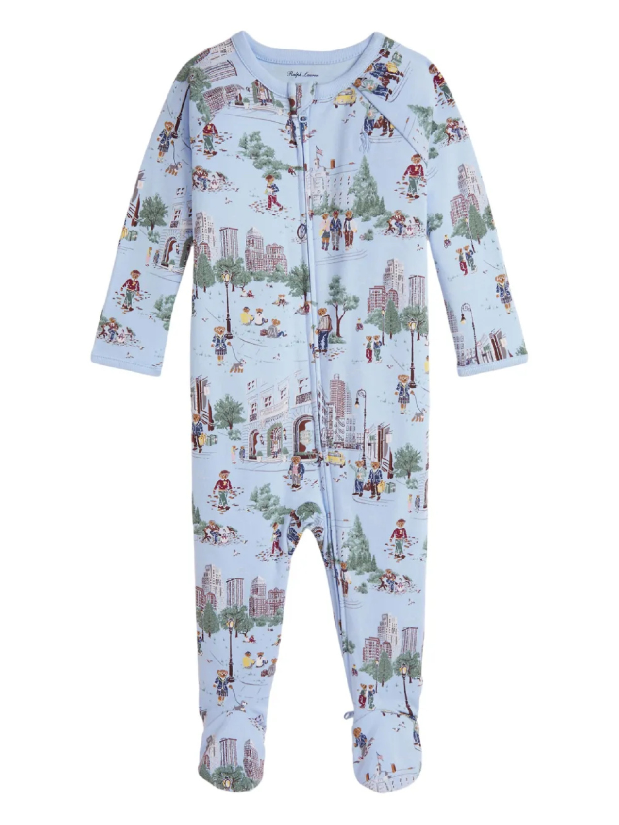 

POLO RALPH LAUREN KIDS пижама с принтом, синий