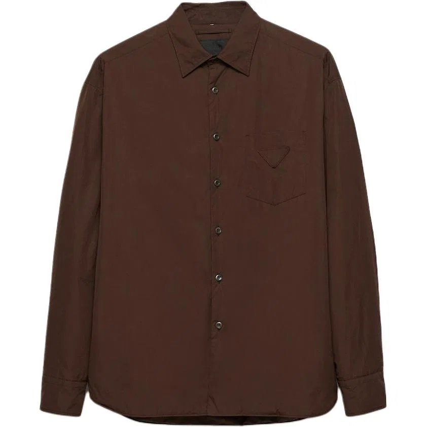 Рубашка мужская Ebony Lapel Moderate PRADA