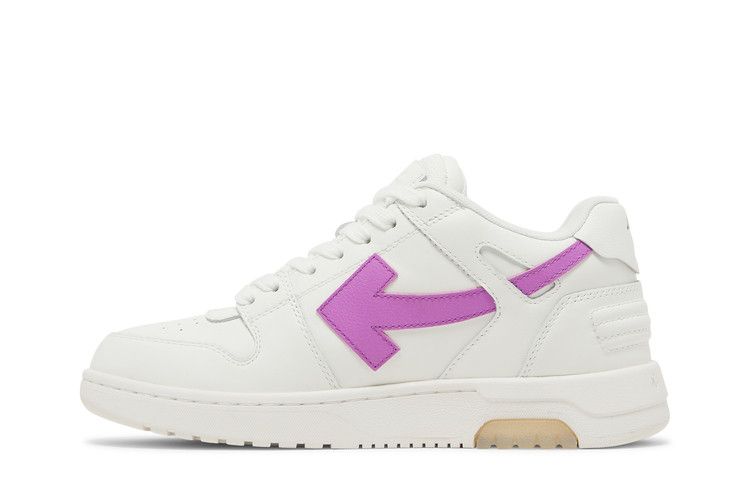 Кроссовки Off-White Off-White Wmns Out of Office 'White Purple', белый — фото 4
