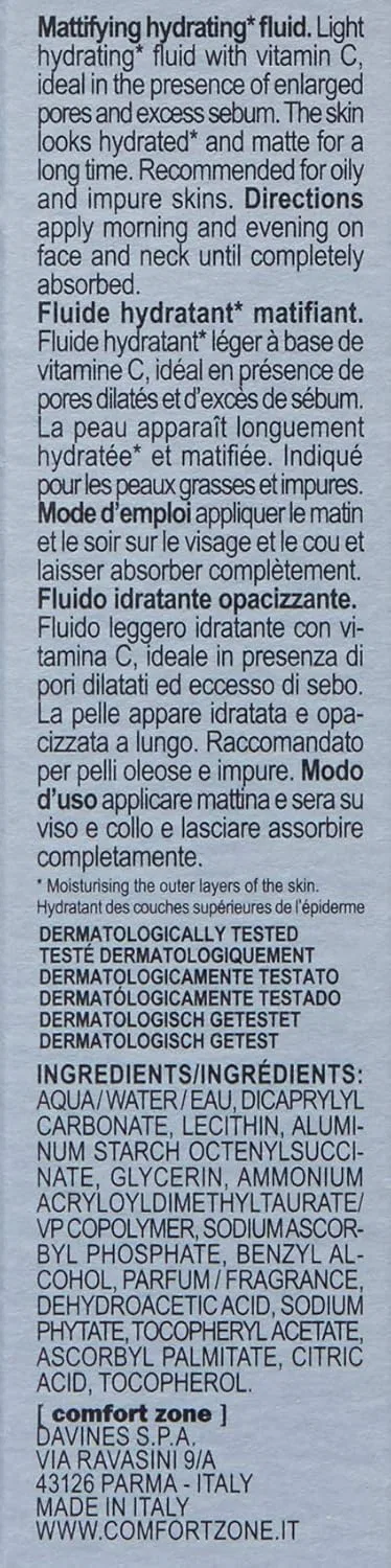 Флюид Comfort Zone — Матирующий «Active Pureness Fluid» от — фото 3