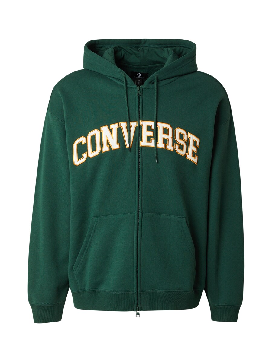 

Толстовка с капюшоном на молнии CONVERSE Retro Truck, цвет Fir