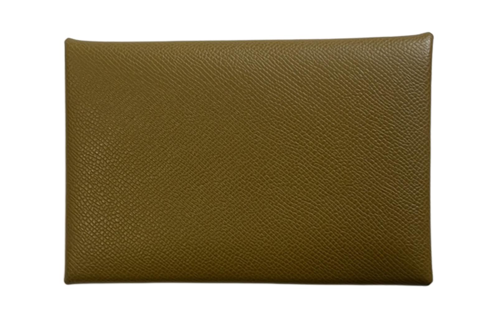 

HERMES Кардхолдер женский из телячьей кожи