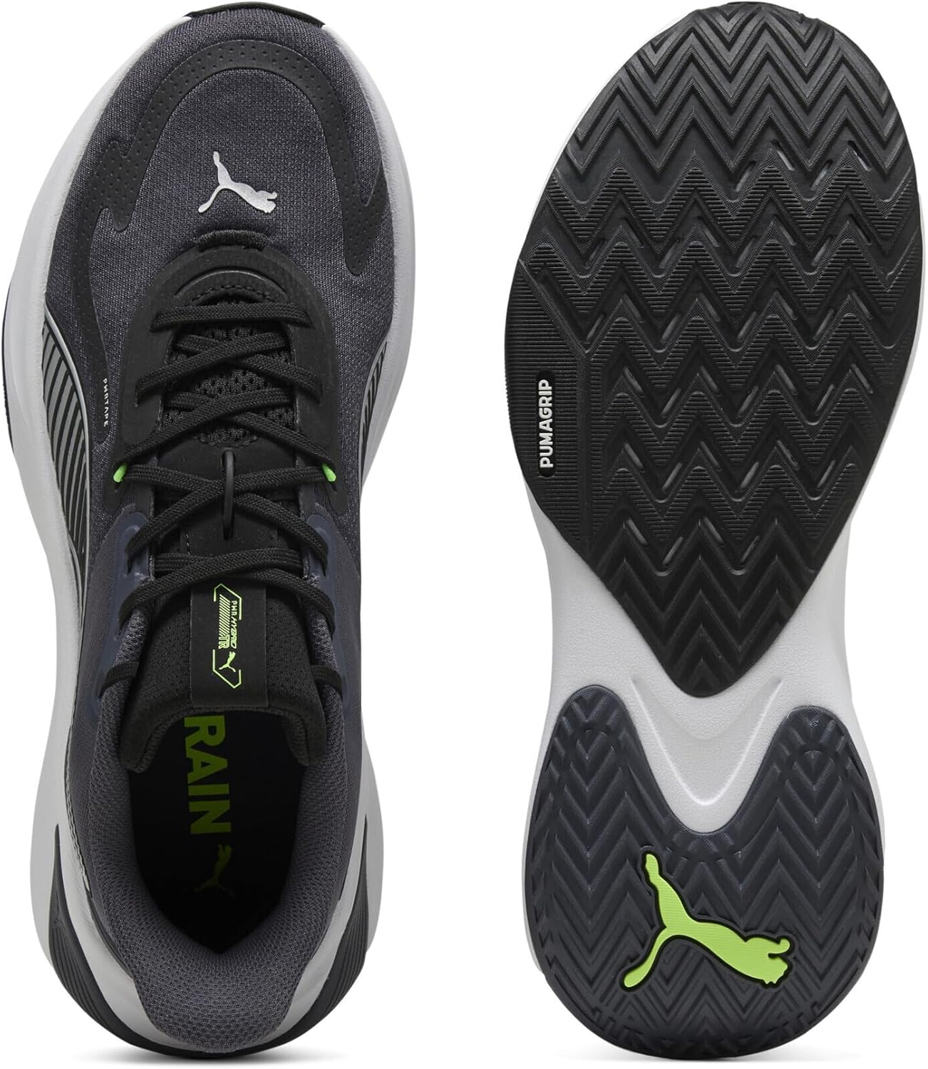 Кроссовки PUMA Unisex Pwr Hybrid Tr, зеленый/серый — фото 4