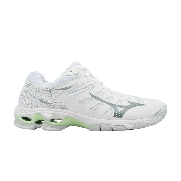 

Кроссовки Mizuno Wmns Wave Voltage White Patina Green, белый