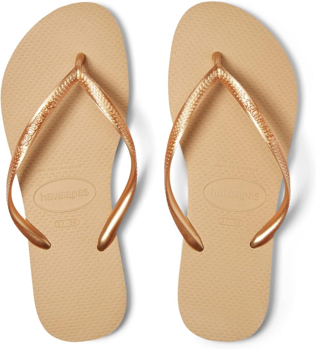 

Шлепанцы Slim Flip Flop Sandal Havaianas, цвет Golden