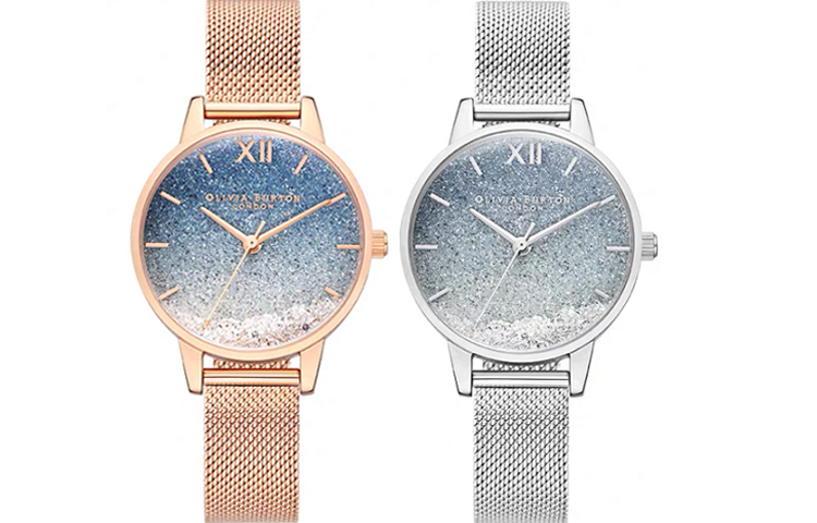 

OLIVIA·BURTON Часы Wrist Watch Quartz Movement Without Strap Silver Dial Women's Watch OB16EX204+OB16US59