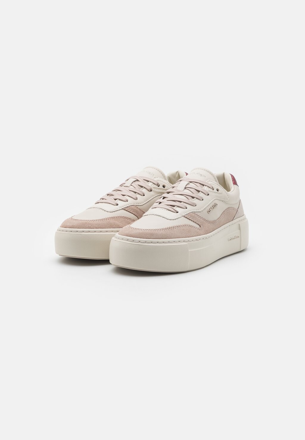 

Кроссовки на шнуровке CUPSOLE LACE UP Calvin Klein, песочный